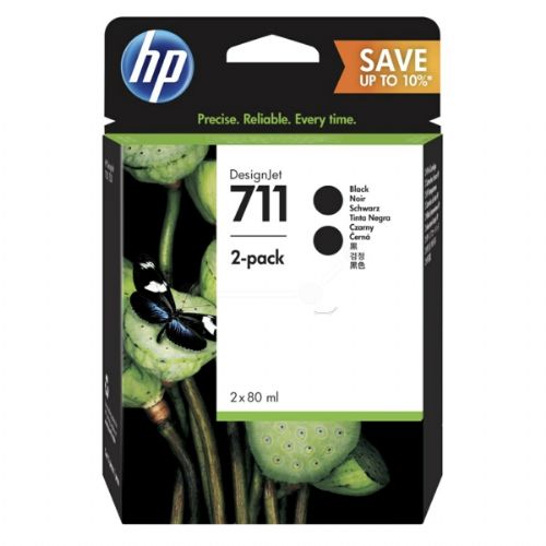 CARTUCCIA HP 711 MULTIPACK  P2V31A ORIGINALE BLACK